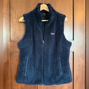 Patagonia Women's Navy Fleece Vest - Large